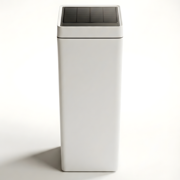 Nørbin NOIR 17L smart trash bin white - touchless automatic waste bin with sensor lid